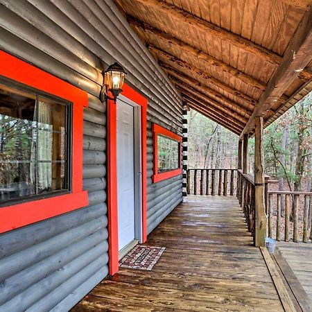 Broken Bow Log Cabin With Fire Pit, Pond, And Deck! Ngoại thất bức ảnh