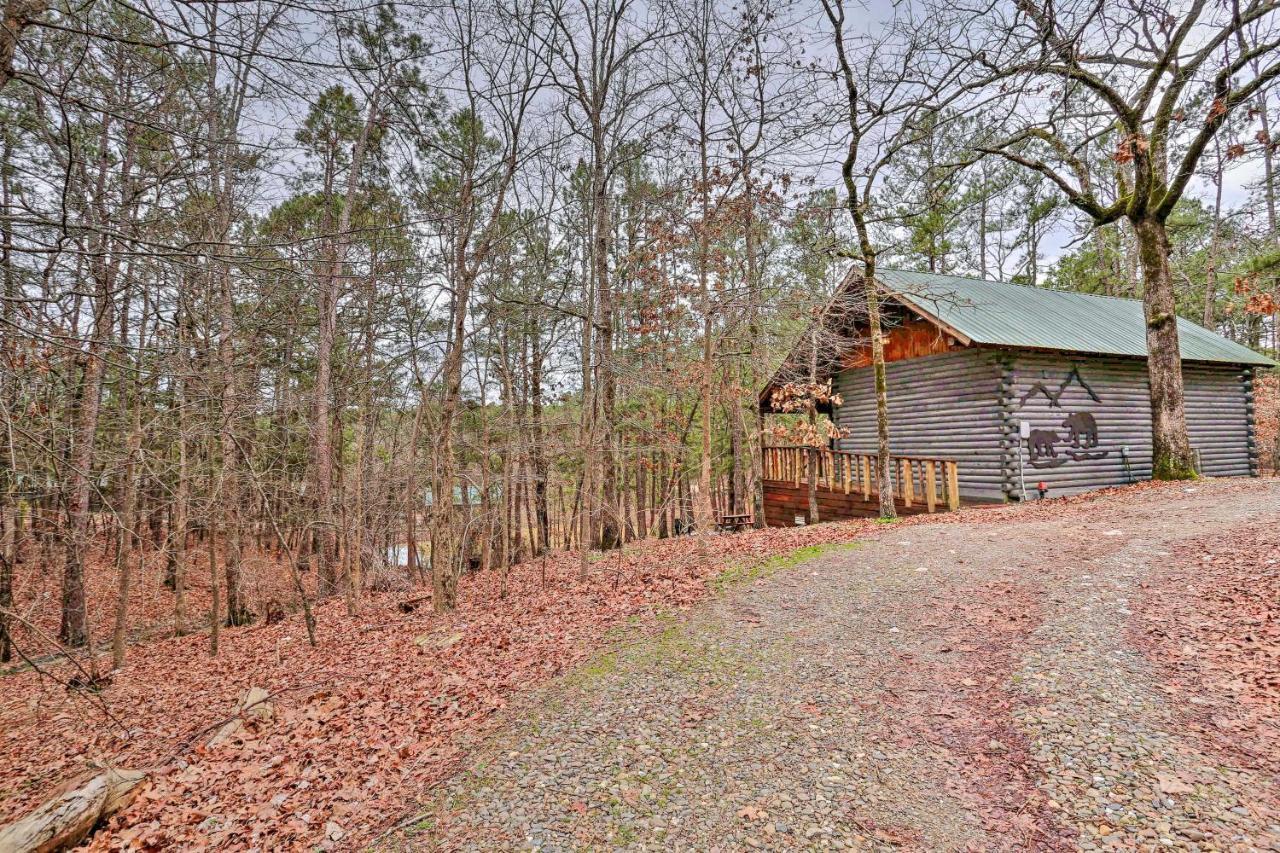 Broken Bow Log Cabin With Fire Pit, Pond, And Deck! Ngoại thất bức ảnh