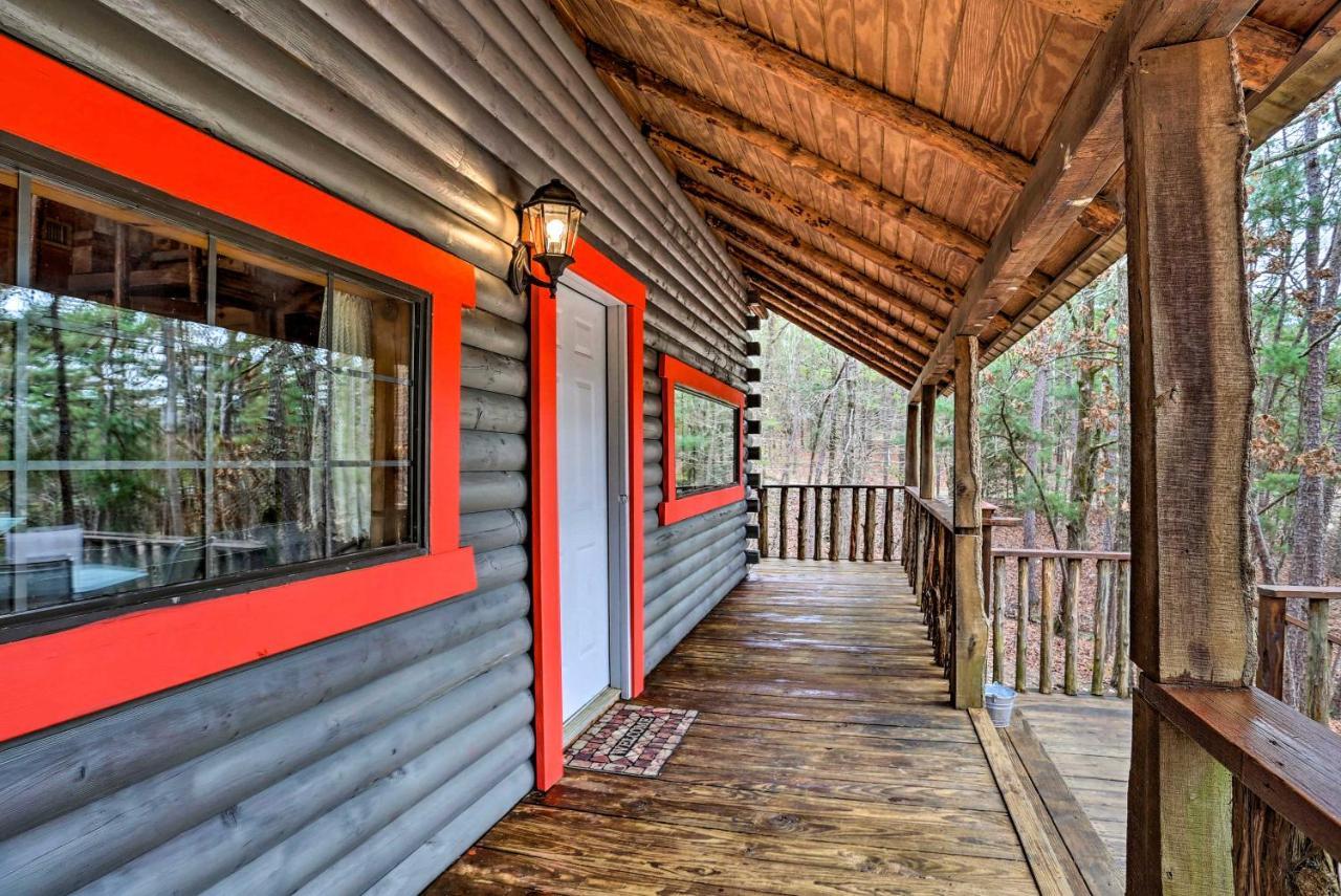 Broken Bow Log Cabin With Fire Pit, Pond, And Deck! Ngoại thất bức ảnh